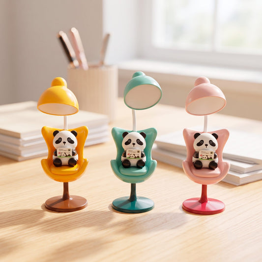 Rechargeable panda lamp