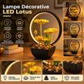Lampe décorative LED en forme de lotus
