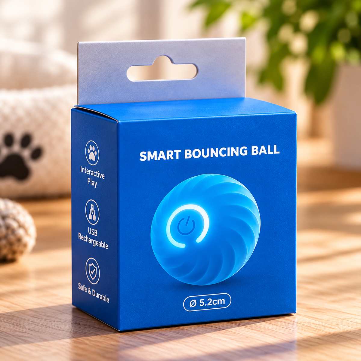 Balle interactive intelligente