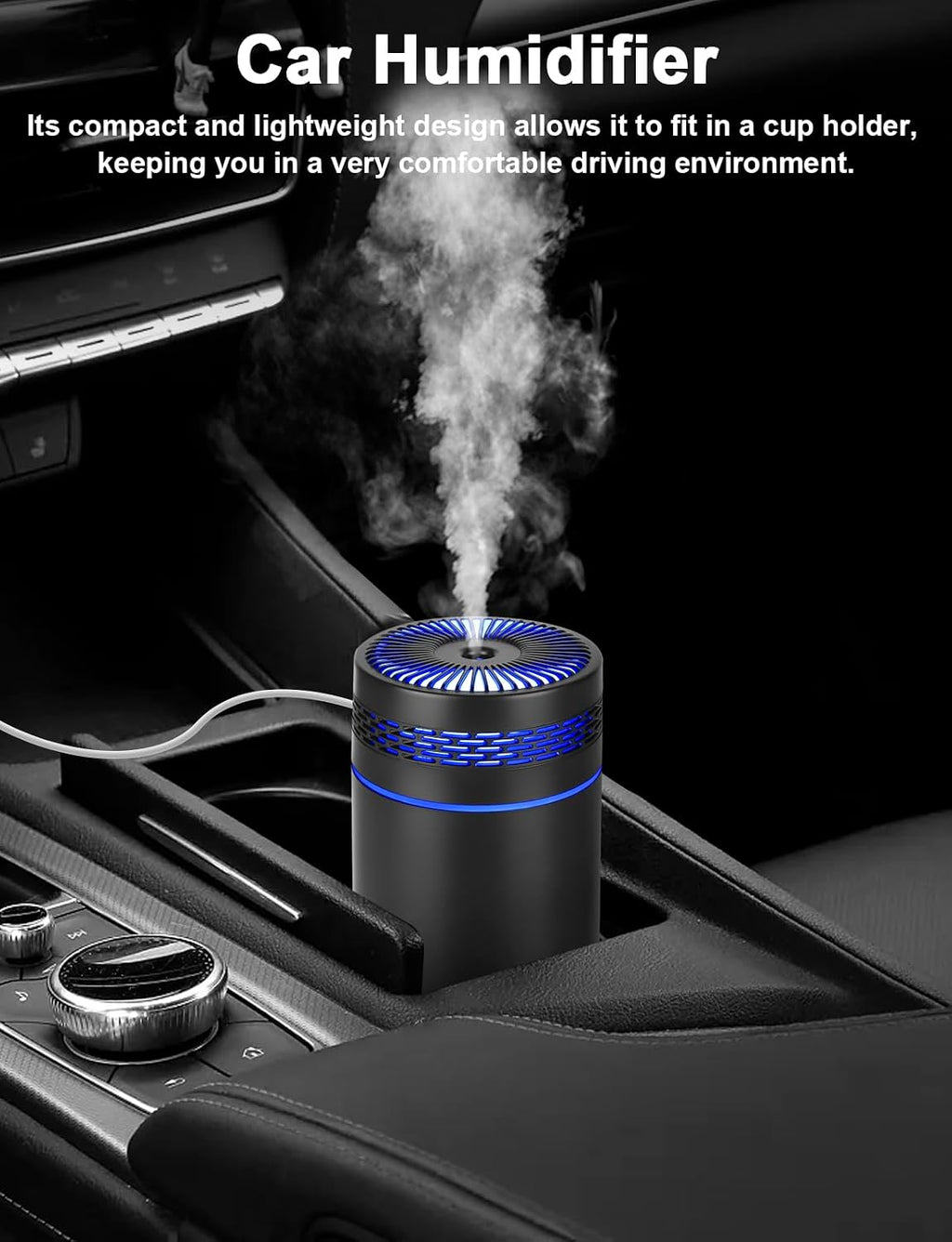 mini-humidificateur d'air ultrasonique portable USB