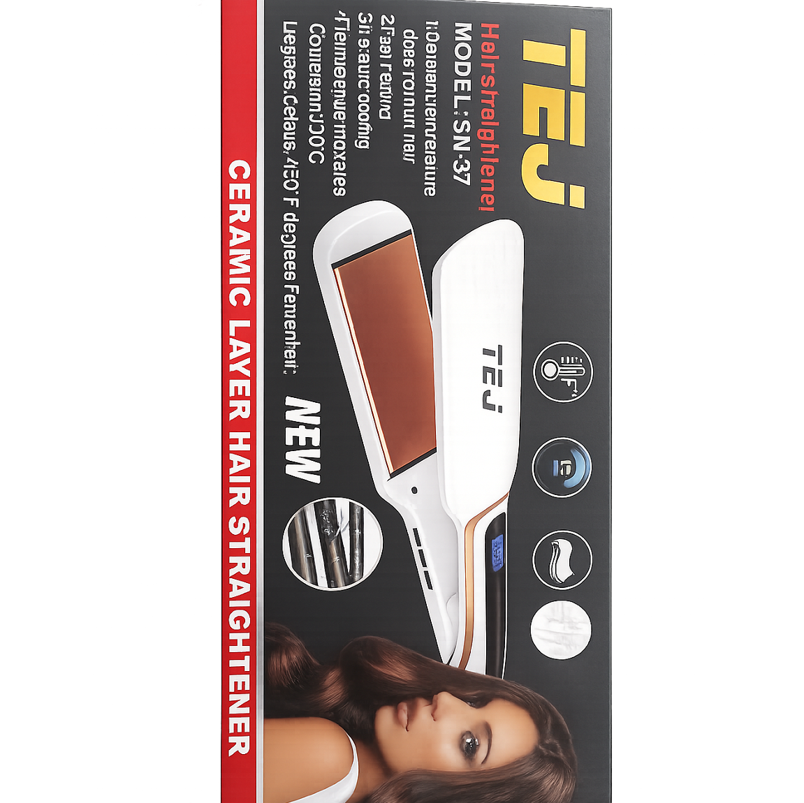 Lisseur à cheveux TEJ SN-837