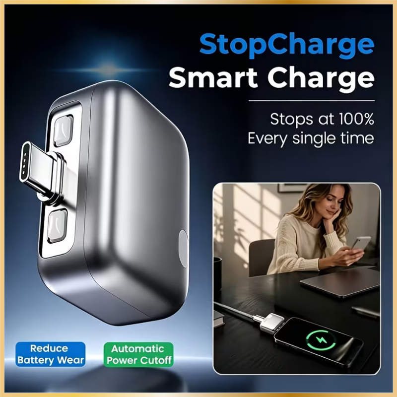 Adaptateur USB-C Charge Rapide avec Coupure Automatique