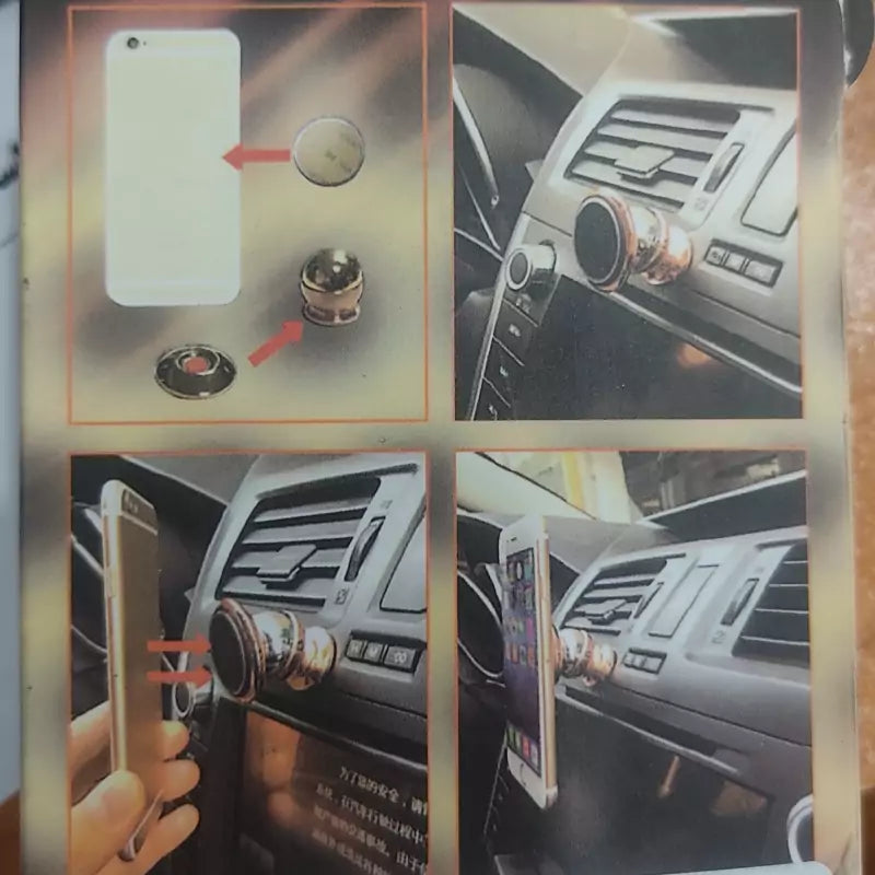 support de téléphone magnétique pour voiture de la marque Renault