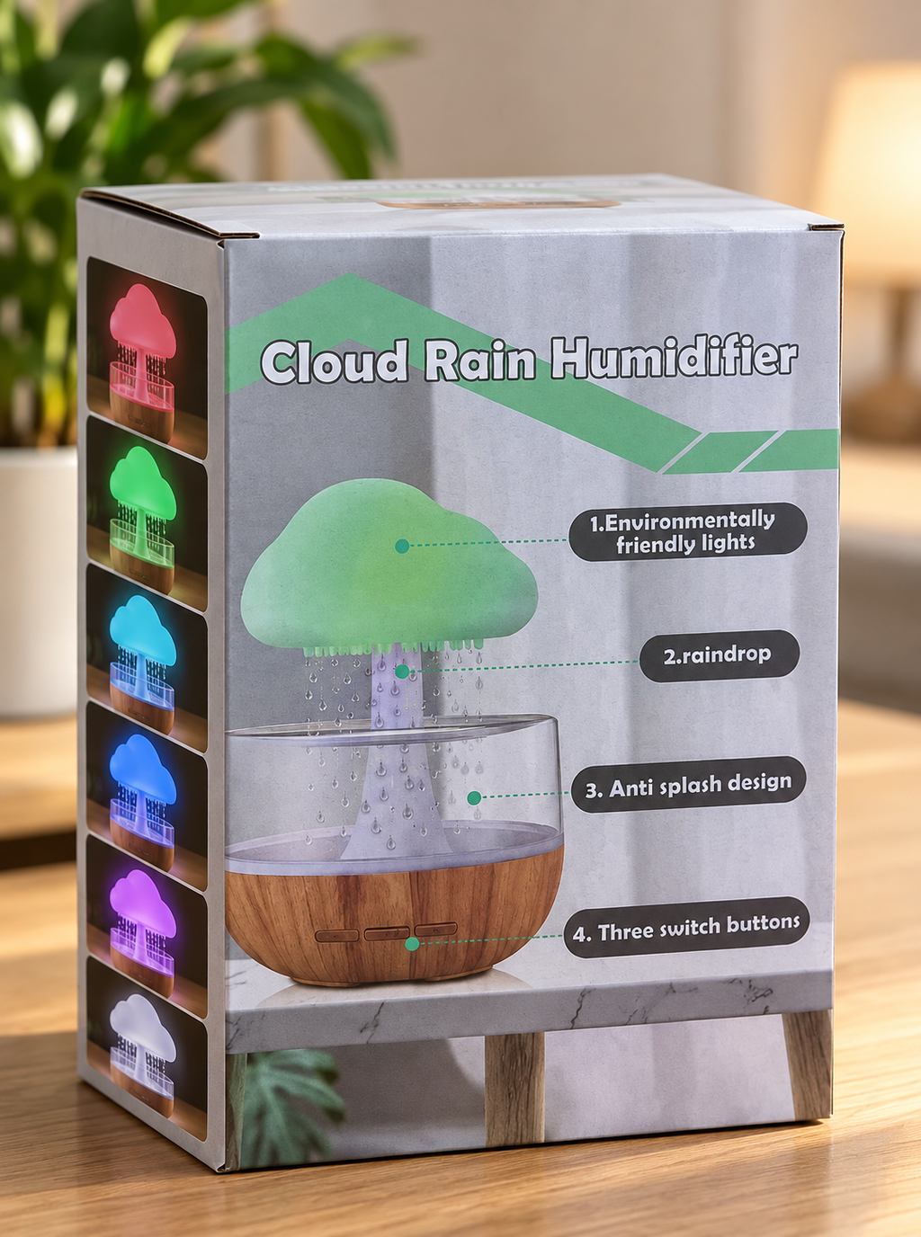diffuseur est un humidificateur d'air en forme de nuage